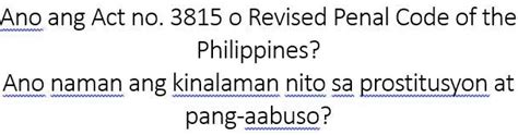 what is public disturbance law in the philippines|Act No. 3815 .